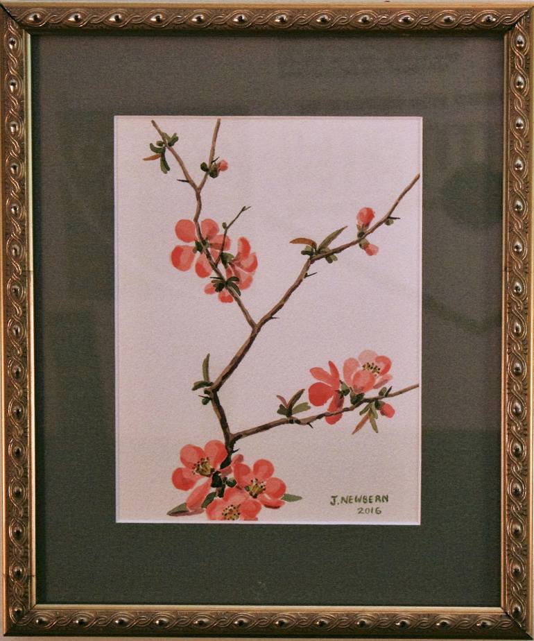 Original Realism Floral Painting by judson newbern