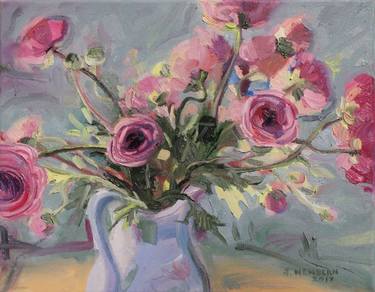 Original Floral Paintings by judson newbern