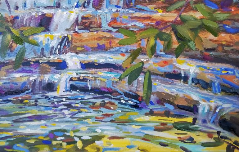 Original Expressionism Landscape Painting by Judson Newbern