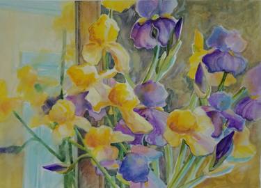 Original Impressionism Floral Paintings by judson newbern