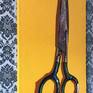 These were Soviet scissors that were in every Russian family. I was interested in reflecting on them the passage of time, their texture and rust