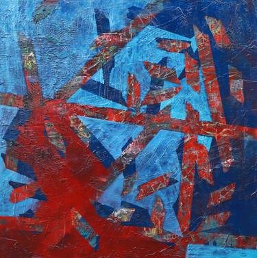 Original Abstract Paintings by Kentelki Gabor