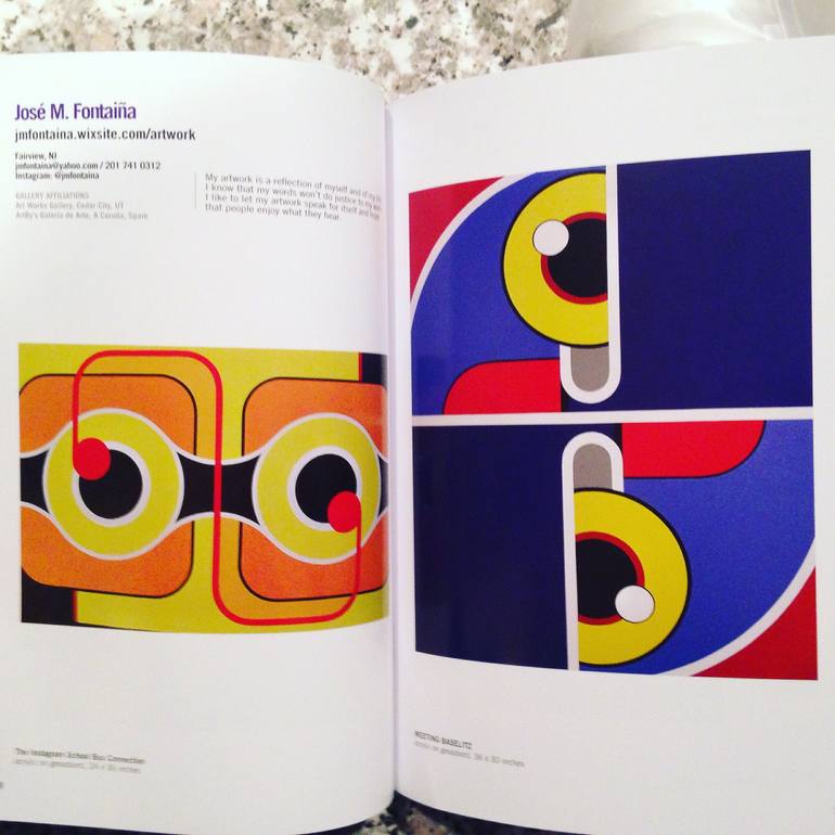 Original Modernism Abstract Painting by José M Fontaiña