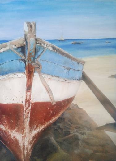 Print of Photorealism Seascape Paintings by Vicky PoLo