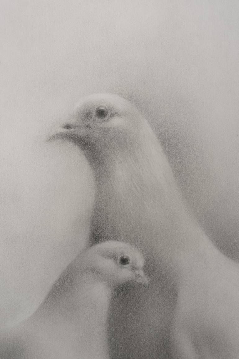Original Figurative Love Drawing by Anetta Piechowska