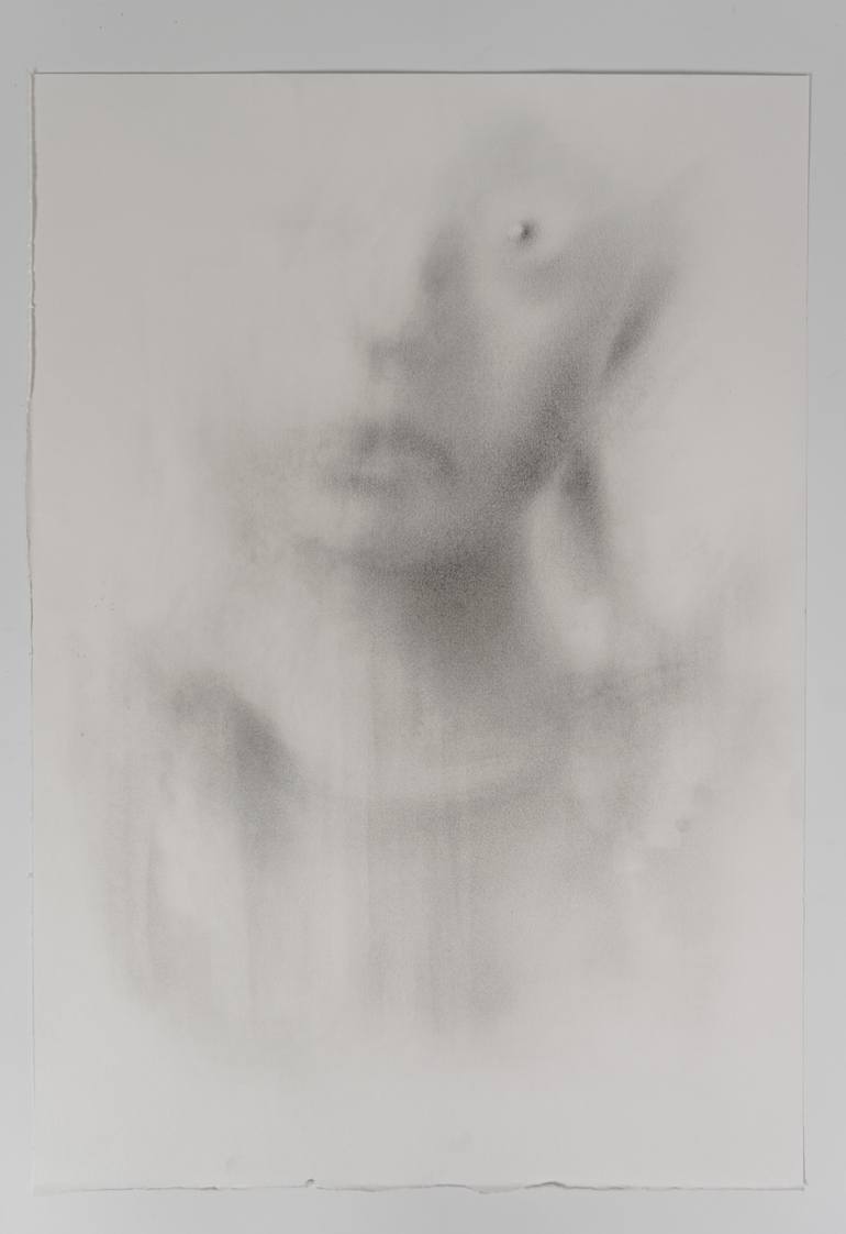 Original Figurative People Drawing by Anetta Piechowska
