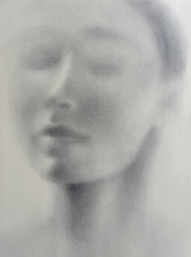 Original Figurative Portrait Drawings by Anetta Piechowska