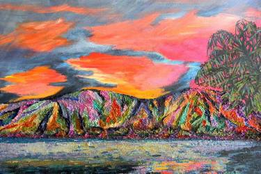 Print of Landscape Paintings by Candis Flesher-Dodds