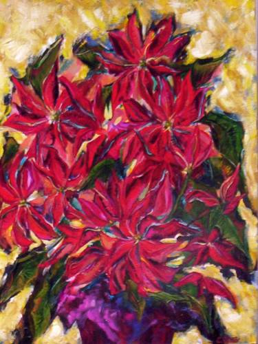 Print of Fine Art Floral Paintings by Candis Flesher-Dodds