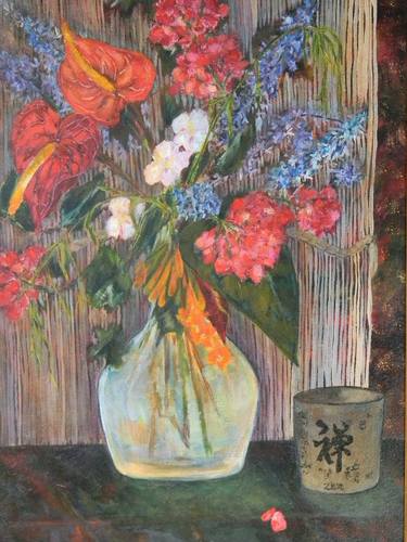 Original Floral Paintings by Candis Flesher-Dodds