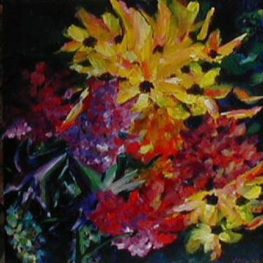 Print of Floral Paintings by Candis Flesher-Dodds