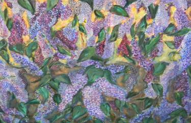 Print of Fine Art Floral Paintings by Candis Flesher-Dodds