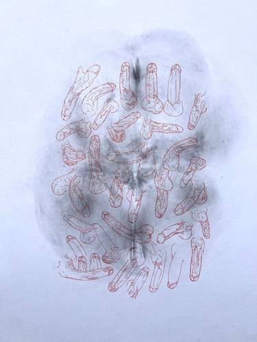 Original Conceptual Body Printmaking by Eriko Tsogo