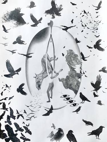 Print of Photorealism Animal Drawings by Eriko Tsogo