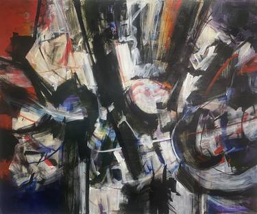 Original Abstract Paintings by Larry Hill