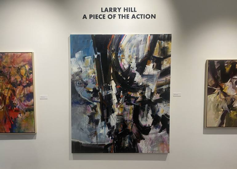 Original Abstract Painting by Larry Hill