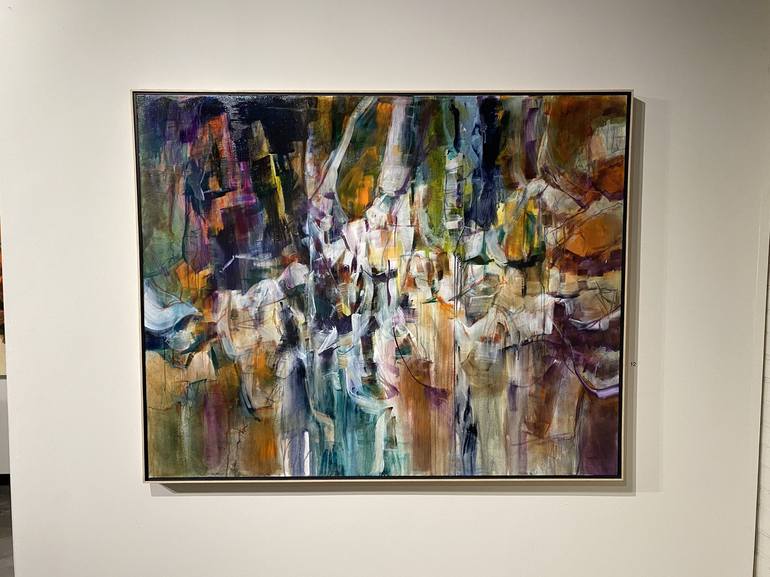 Original Abstract Painting by Larry Hill