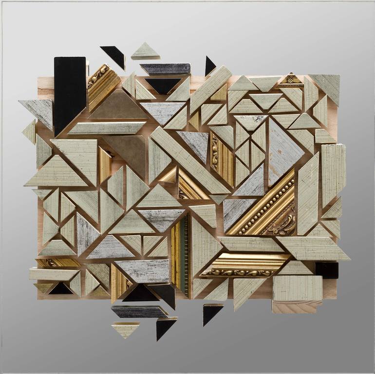 Original Abstract Geometric Sculpture by Amelia Errazuriz T