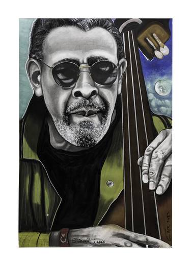 Original Contemporary Music Mixed Media by Carl Bradford