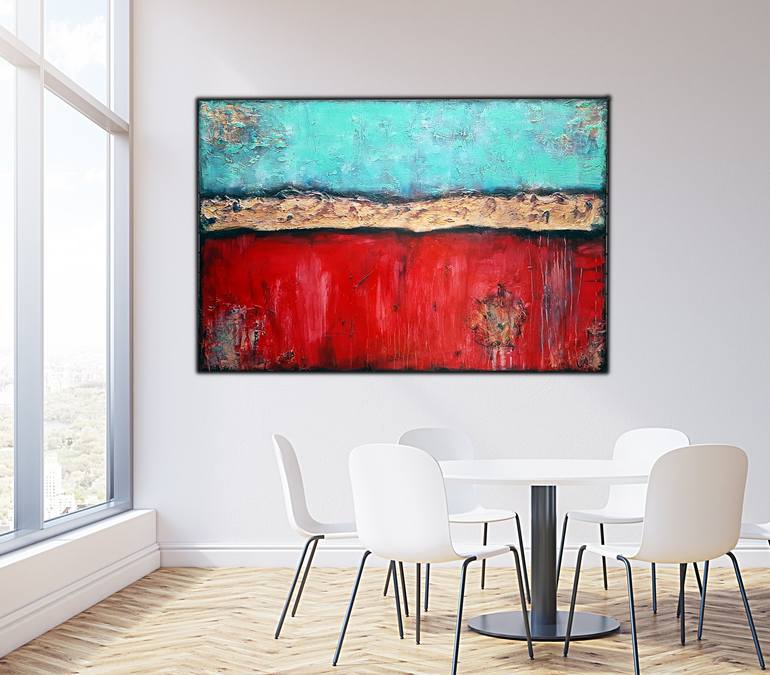 Original Abstract Expressionism Abstract Painting by Branisa Beric