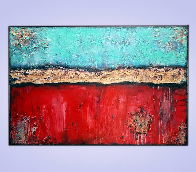 Original Abstract Expressionism Abstract Painting by Branisa Beric