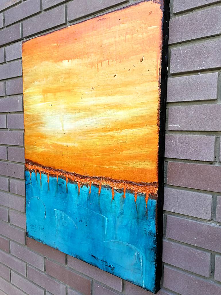 Original Abstract Expressionism Abstract Painting by Branisa Beric