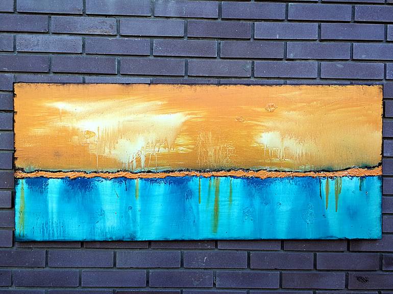 Original Abstract Expressionism Abstract Painting by Branisa Beric