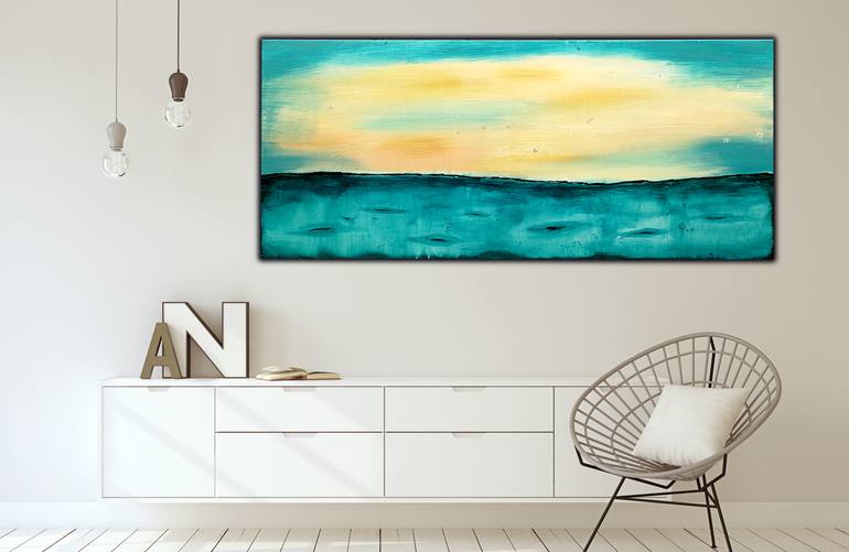 Original Abstract Expressionism Abstract Painting by Branisa Beric