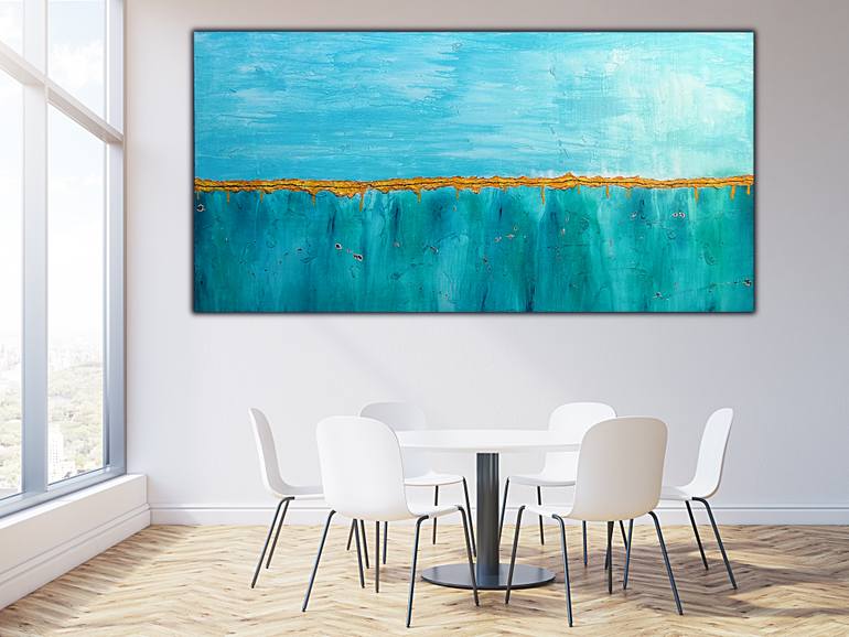 Original Abstract Expressionism Abstract Painting by Branisa Beric