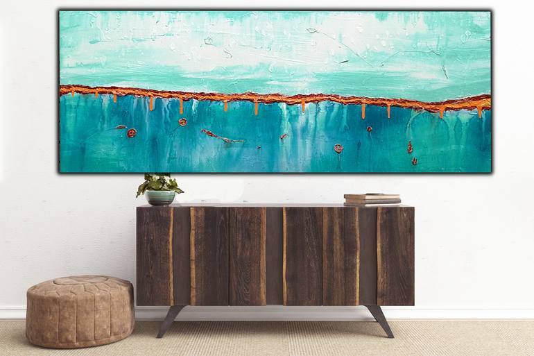 Original Abstract Expressionism Abstract Painting by Branisa Beric