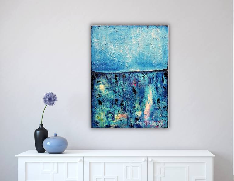 Original Abstract Expressionism Abstract Painting by Branisa Beric