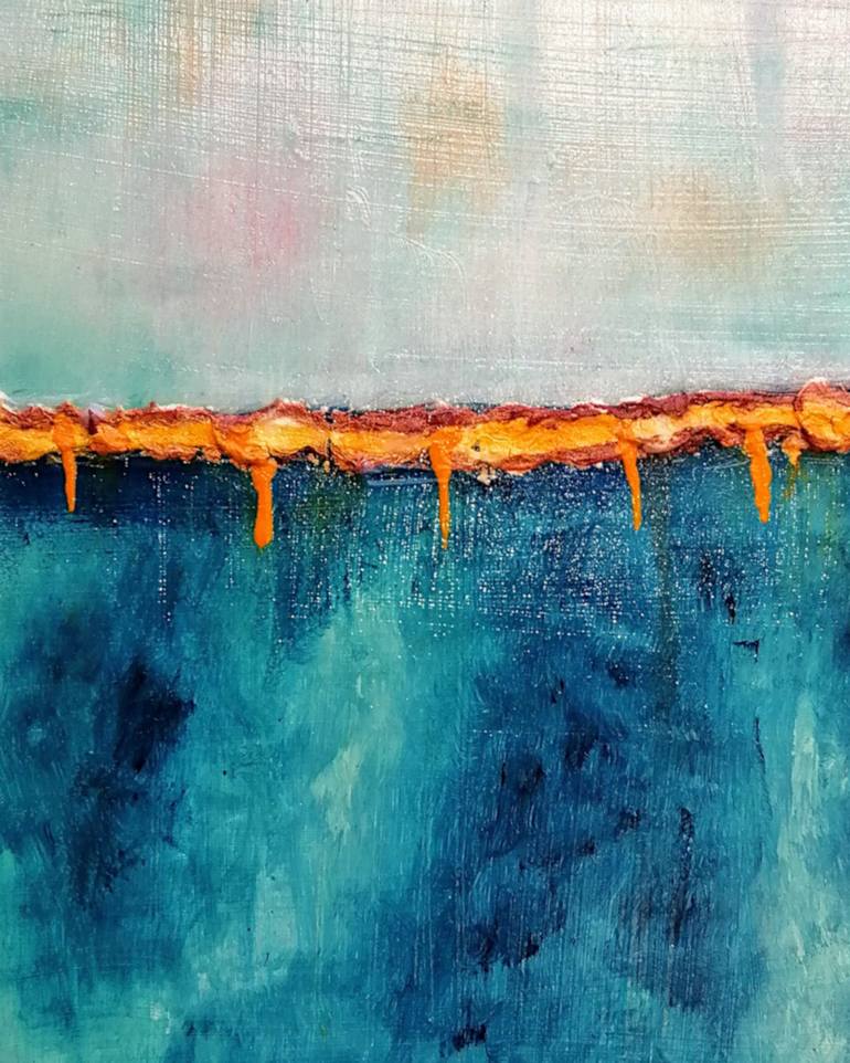 Original Abstract Expressionism Abstract Painting by Branisa Beric