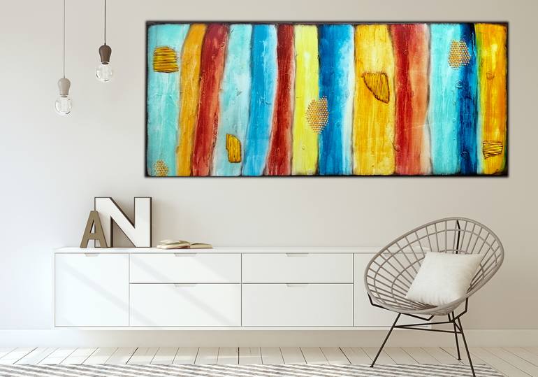 Original Abstract Expressionism Abstract Painting by Branisa Beric