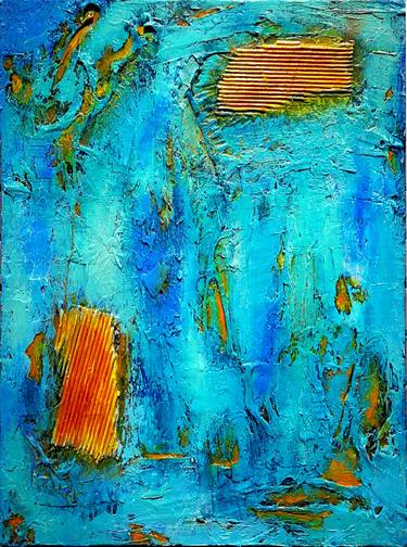 Original Abstract Expressionism Abstract Paintings by Branisa Beric