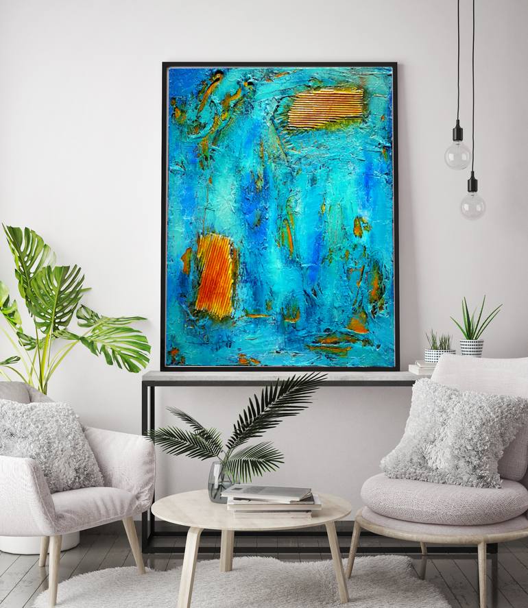 Original Abstract Expressionism Abstract Painting by Branisa Beric