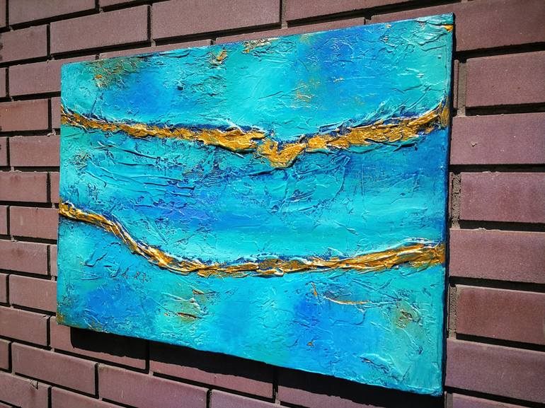 Original Abstract Expressionism Abstract Painting by Branisa Beric