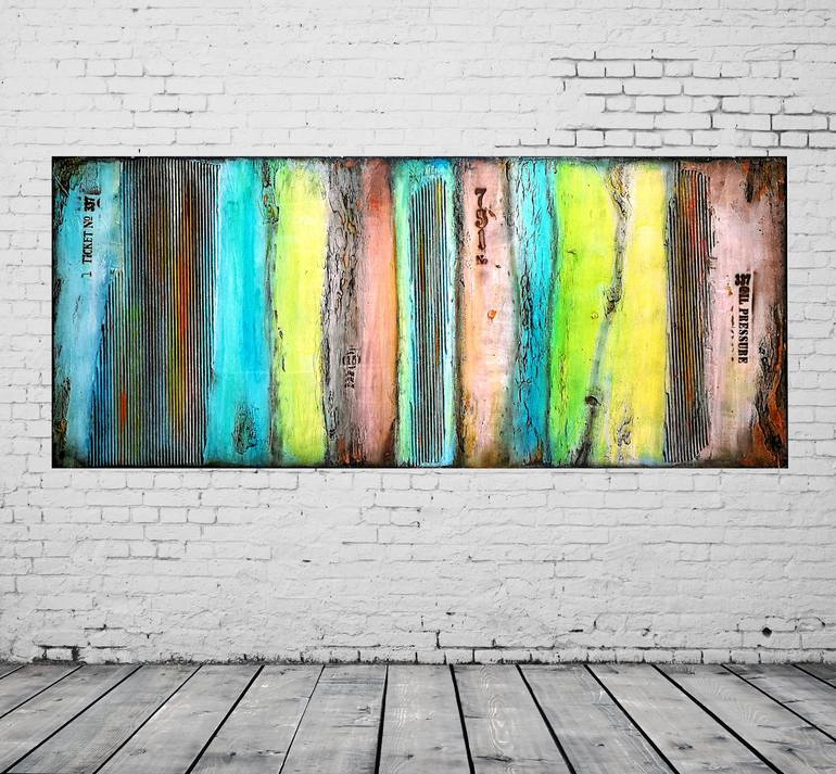 Original Abstract Expressionism Abstract Painting by Branisa Beric