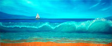 Original Fine Art Seascape Paintings by Branisa Beric