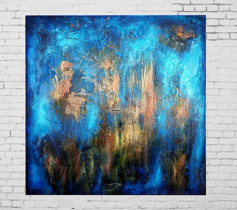 Original Abstract Expressionism Abstract Painting by Branisa Beric