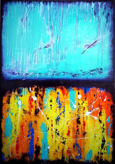 Print of Abstract Expressionism Abstract Paintings by Branisa Beric