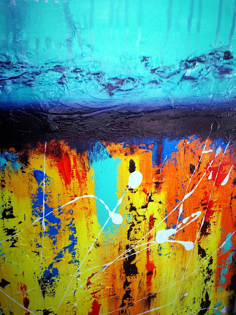 Original Abstract Painting by Branisa Beric