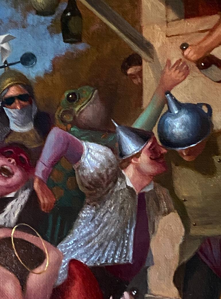 Original Figurative Fantasy Painting by Daniel Carranza