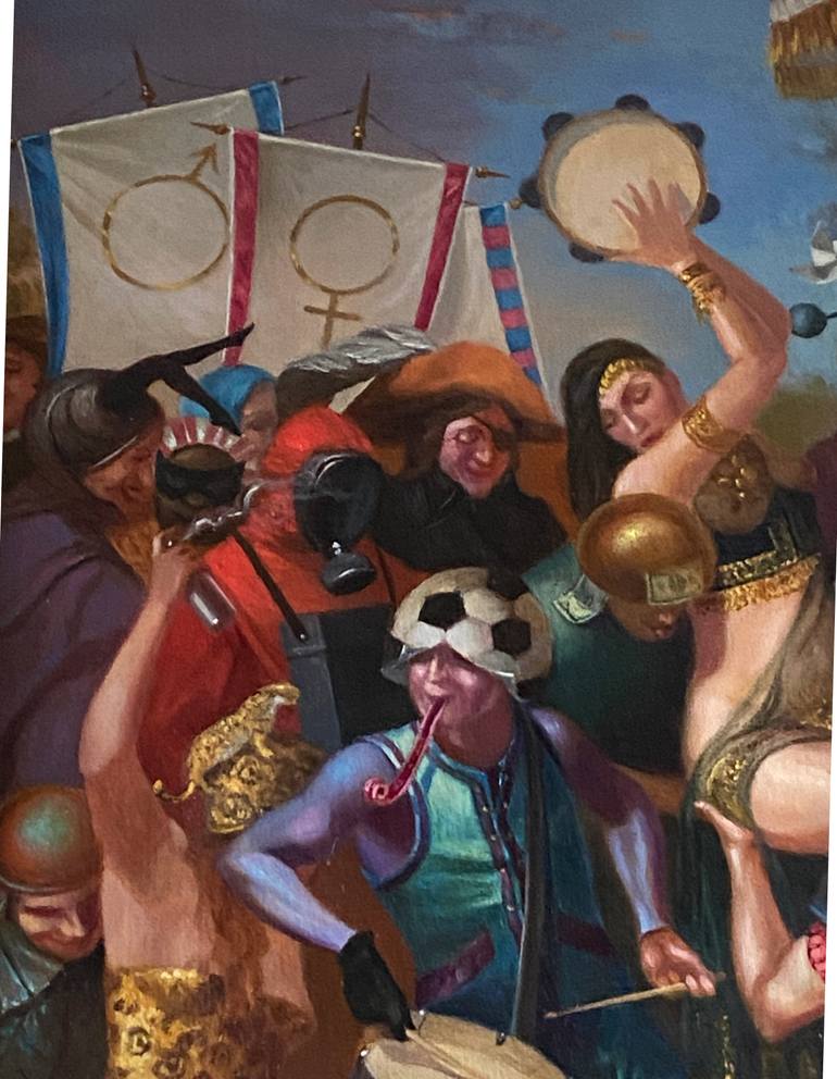 Original Figurative Fantasy Painting by Daniel Carranza