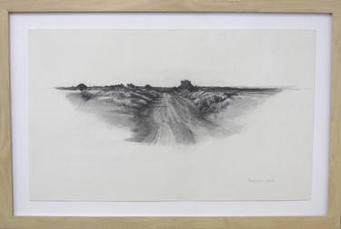 Original Realism Landscape Drawings by Howard Nathenson