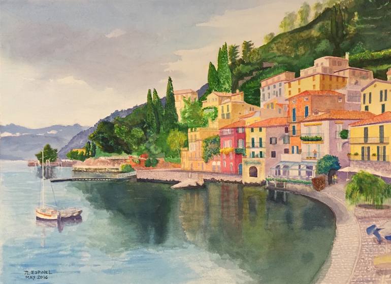 Varenna Lake Como Fine Art Print Wall Decor Italian Lakes 