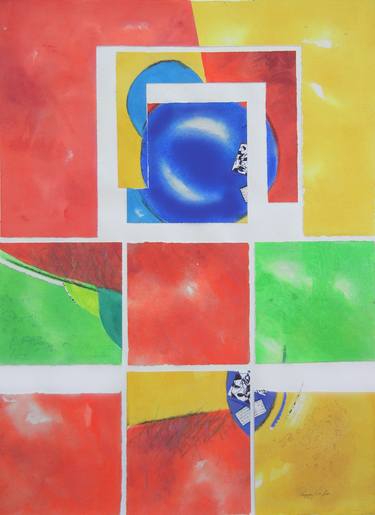 Print of Fine Art Abstract Collage by Margaret Hyde