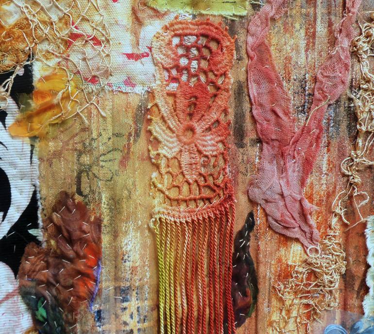 Original Abstract Collage by Averil Stuart