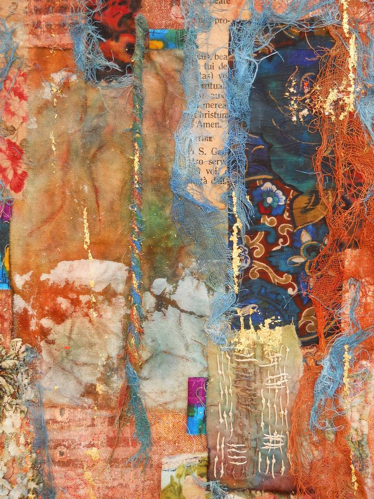 Original Abstract Collage by Averil Stuart