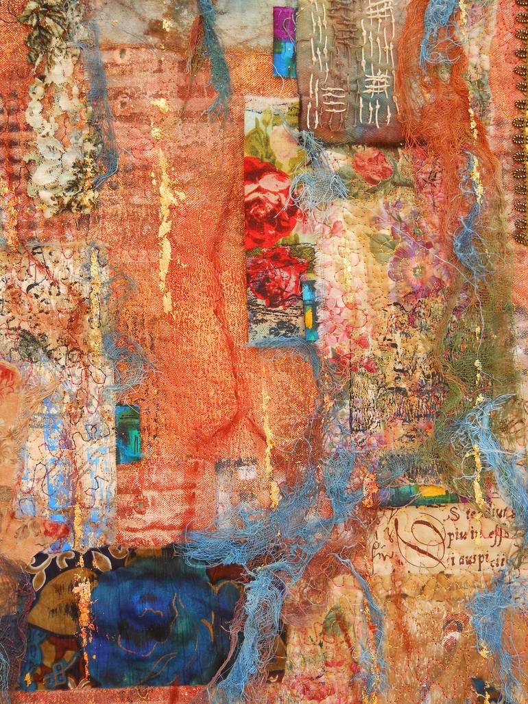 Original Abstract Collage by Averil Stuart