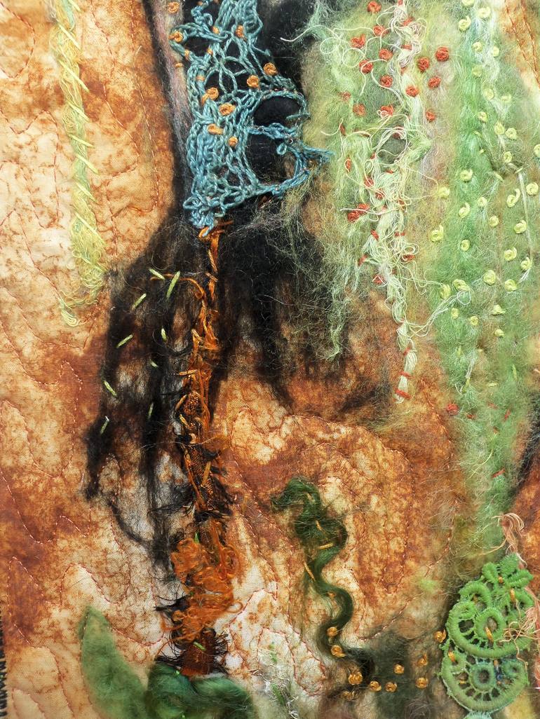 Original Conceptual Tree Painting by Averil Stuart